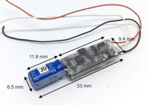 Nix Trains NTZ 202 Power Bridge II 3-Wire Stay-Alive | All Scales