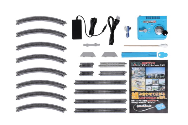 Kato (20-852) | M1 Basic Oval Track Starter Set | Unitrack | Oval | N Scale