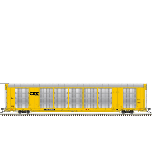 Atlas Master Gunderson Multi-Max Enclosed Auto Rack CSX 699865 HO Scale