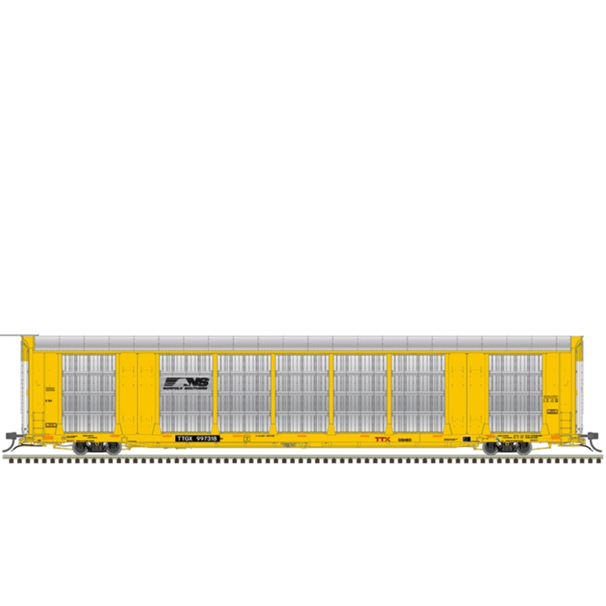 Atlas Master 20007922 Gunderson Multi-Max Enclosed Auto Rack Norfolk Southern 997190 HO Scale