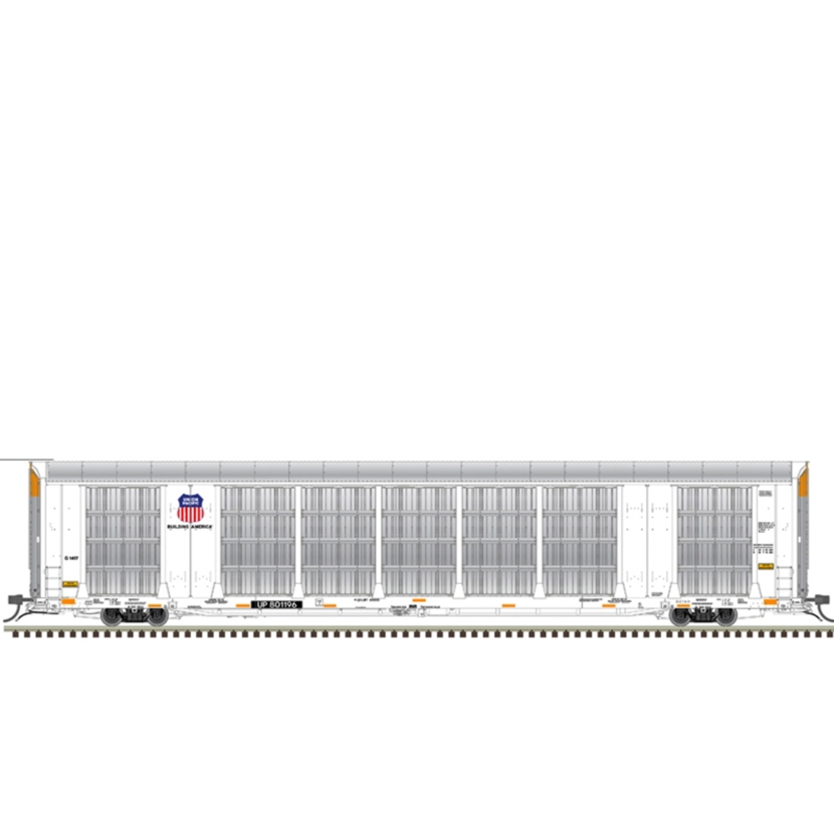 Atlas Master 20007926 Gunderson Multi-Max Enclosed Auto Rack Union Pacific 801008 HO Scale