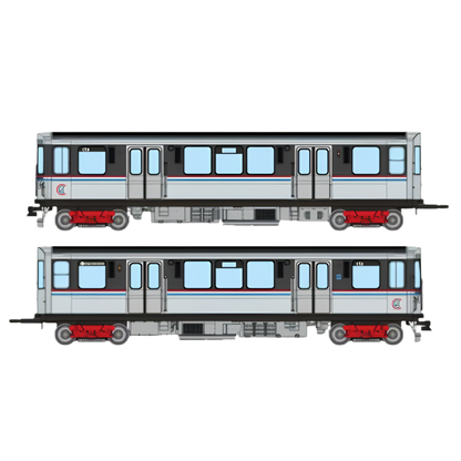 Rapido (208502) | CTA 2600 Budd Series 'L' Cars | 2-Car Pair | Chicago Transit Authority CTA #2789 & 2790 | As-Delivered Scheme | DCC/Sound | HO Scale [PRE-ORDER]