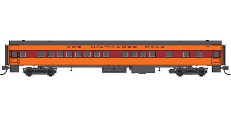 Fox Valley Models 1935 Built Bunk Coach (10108) | Milwaukee Road #4447 | HO Scale