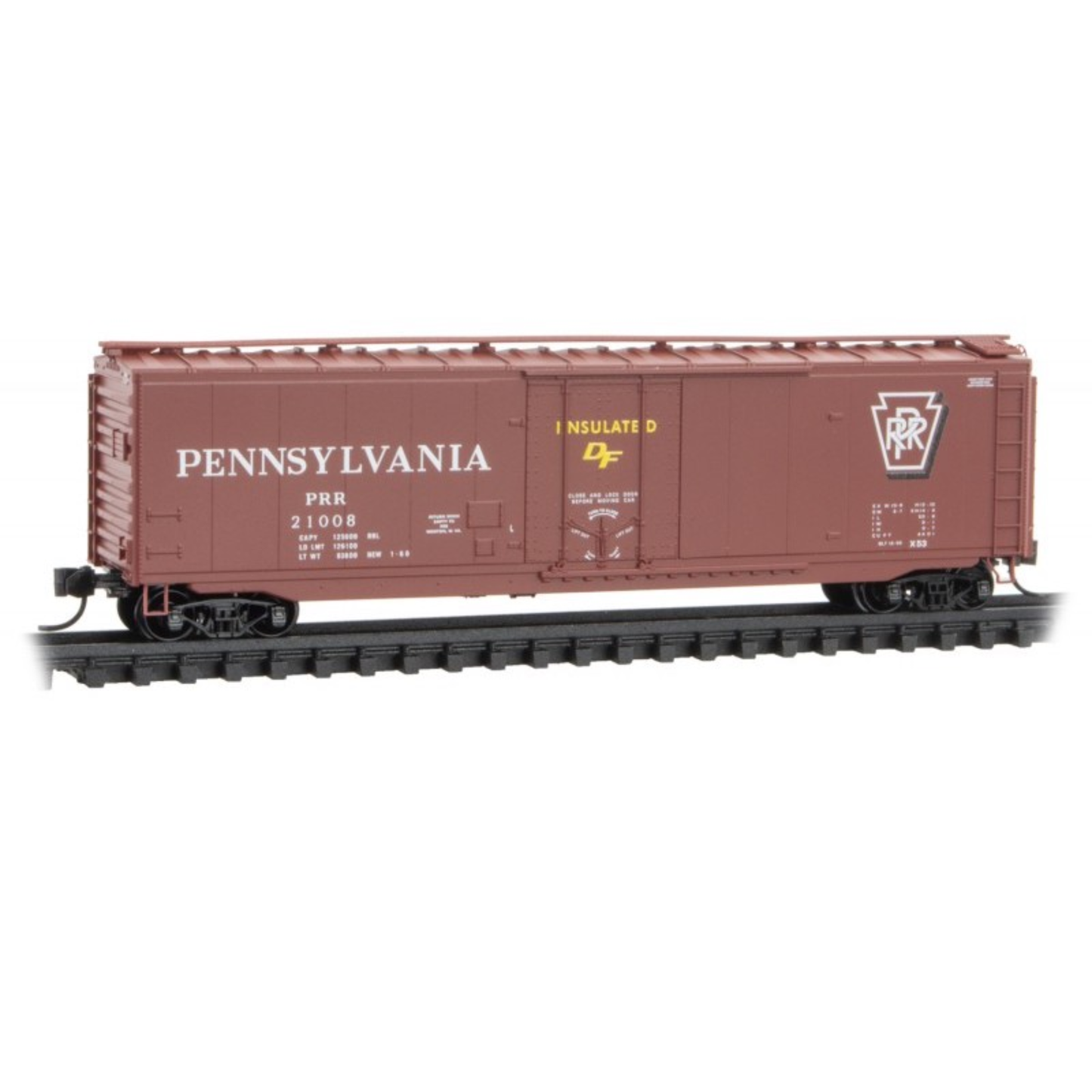 Micro-Trains 50' Boxcar • Pennsylvania Railroad #21008 • N Scale (Pre-Owned)