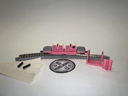 Meister Modelworks | Cleaning Car 5000 | Pink/Pink (Breast Cancer Awareness) | N Scale