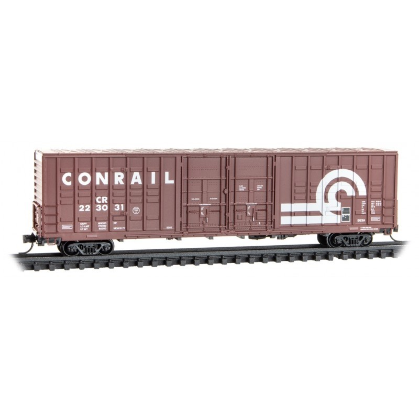 Micro-Trains 60' B63A Class Excess Height Boxcar • Conrail #223031 • N Scale (Pre-Owned)