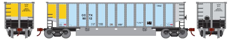 Athearn Bethgon Coalporter w/ Load - Coleto Creek Power CCTX #9012 - N Scale (NOS)
