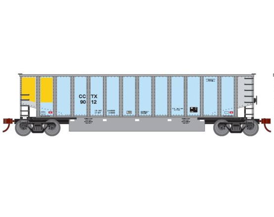 Athearn Bethgon Coalporter w/ Load - Coleto Creek Power CCTX #9012 - N Scale (NOS)