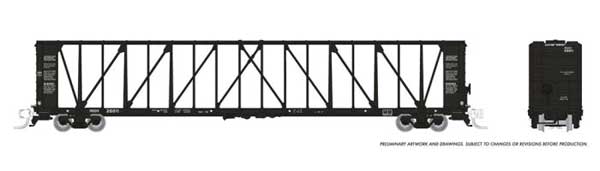 Rapido NSC 73' Centerbeam Flatcar - Mississippi Delta #20040 - N Scale