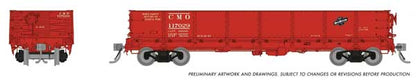 Rapido 163012-2 NP 40' Drop-Bottom Gondola Chicago & North Western #117087 CMO HO Scale