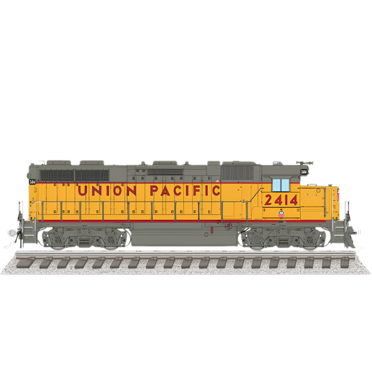 Rapido (38575) EMD GP38 Low Nose | Union Pacific #2416 | Dash-3 Rebuild | DC/DCC/Sound | HO Scale