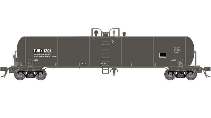 Atlas Trinity 20,700-Gallon Tank Car w/ Type 20 Saddles - SM Brooks (TJRX) #1311 - N Scale (NOS)