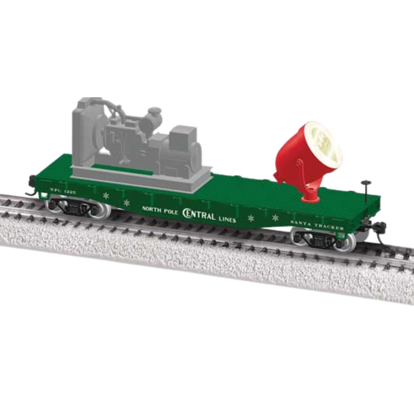 Lionel (2654020) | Santa Searchlight Car | North Pole Central #1225 | HO Scale [PRE-ORDER]