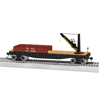 Lionel (2654070) | Work Crane Car | Boston & Maine #M356 | HO Scale [PRE-ORDER]