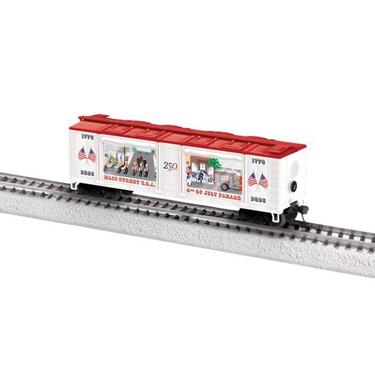 Lionel • 2654250 | Aquarium Car w/ Animation | Main Street Parade 4th of July | HO Scale [PRE-ORDER]
