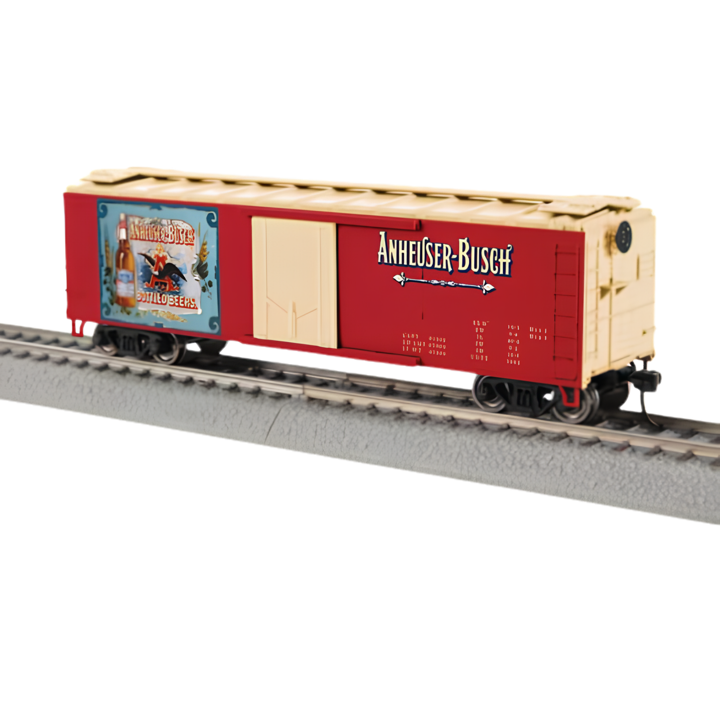 Lionel • 2654370 | 40' Steel Flat-End Plug-Door Reefer/Boxcar | Anheuser-Busch Vintage | HO Scale [PRE-ORDER]