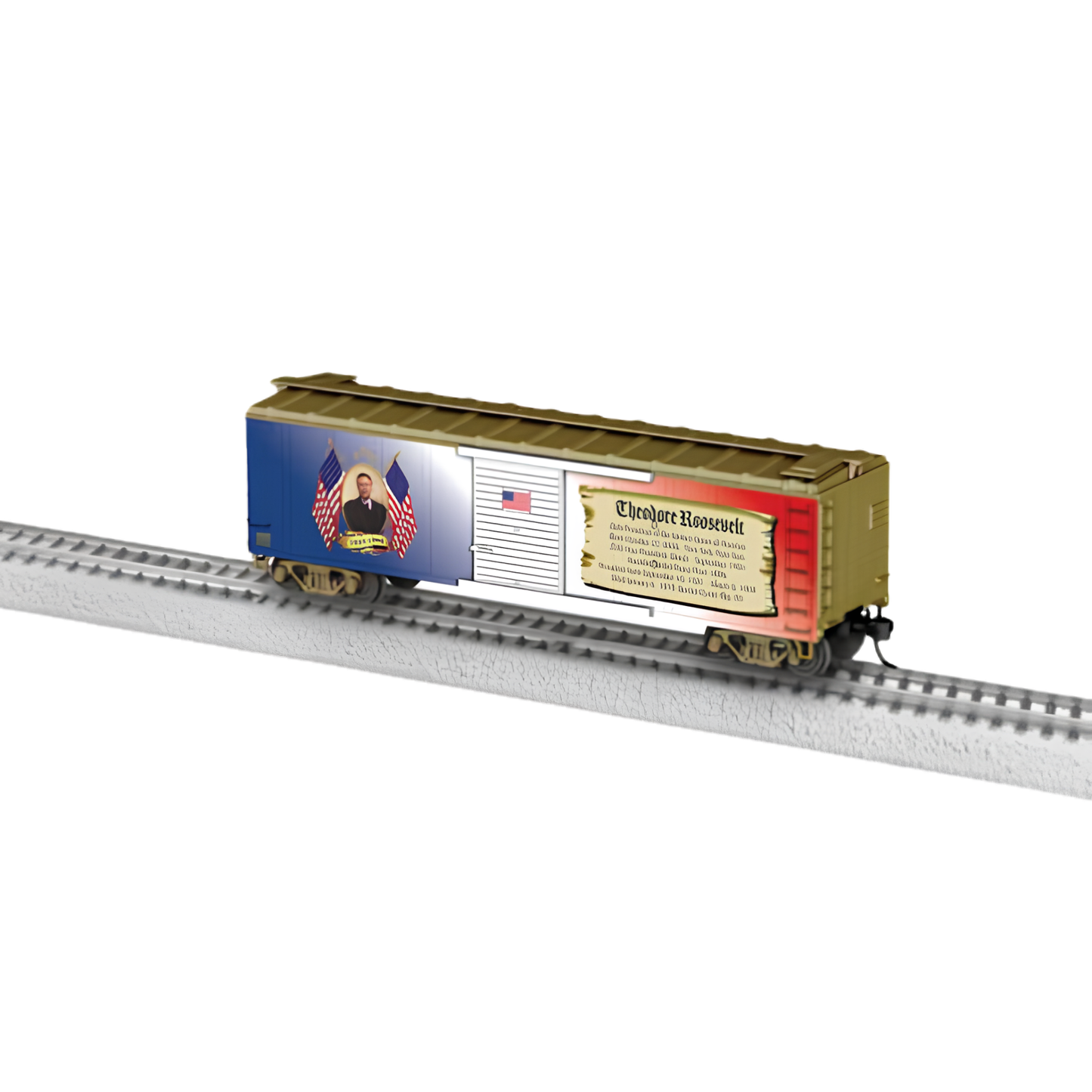 Lionel • 2664050 | 40' Steel Flat-End Boxcar | President Roosevelt | HO Scale [PRE-ORDER]