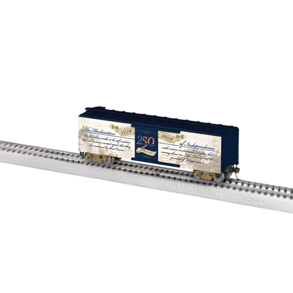 Lionel • 2664120 | 40' Steel Flat-End Boxcar | Declaration of Independence | HO Scale [PRE-ORDER]