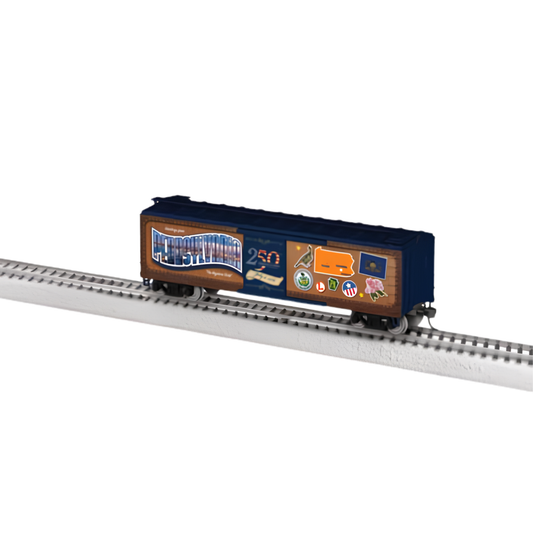 Lionel • 2664170 | 40' Steel Flat-End Boxcar | Pennsylvania | 50 State Series | HO Scale [PRE-ORDER]
