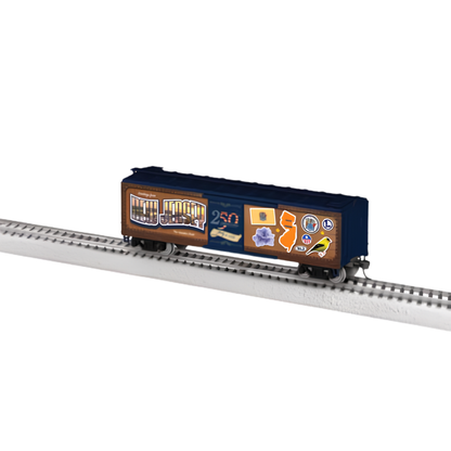 Lionel • 2664180 | 40' Steel Flat-End Boxcar | New Jersey | 50 State Series | HO Scale [PRE-ORDER]