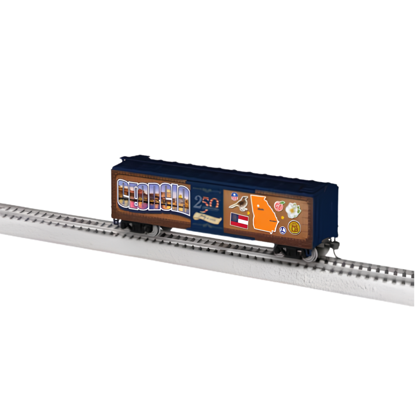Lionel • 2664190 | 40' Steel Flat-End Boxcar | Georgia | 50 State Series | HO Scale [PRE-ORDER]