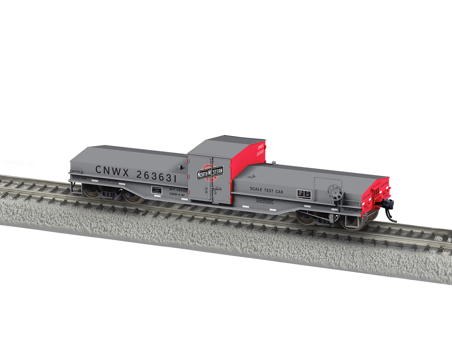Lionel Maxon Scale Test Car (2674030) | Chicago and Northwestern #263631 | HO Scale