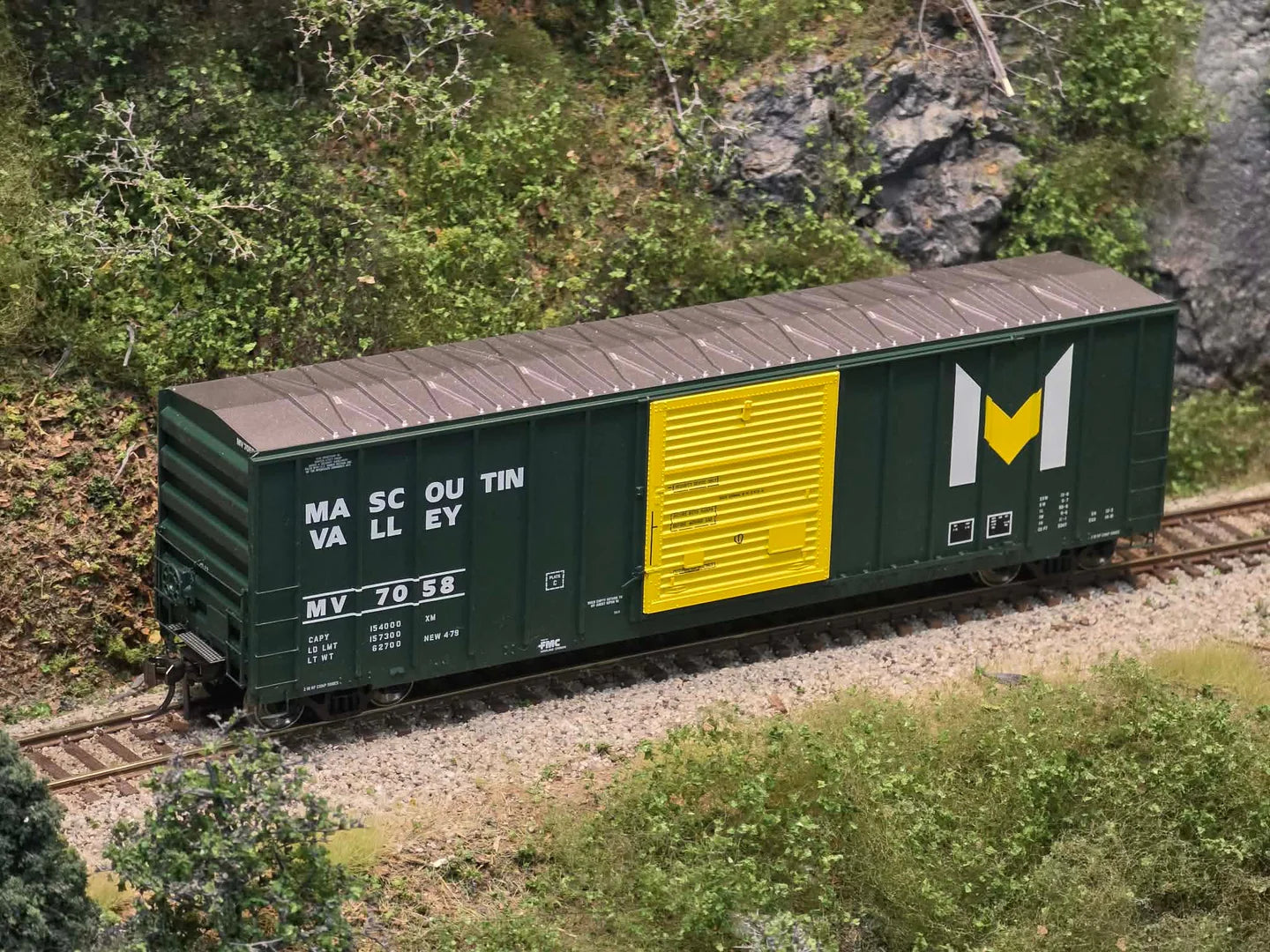 Home Shops Atlas Master(R) (MV 7058) | FMC 5347 Boxcar | Mascoutin Valley #7058 | HO Scale