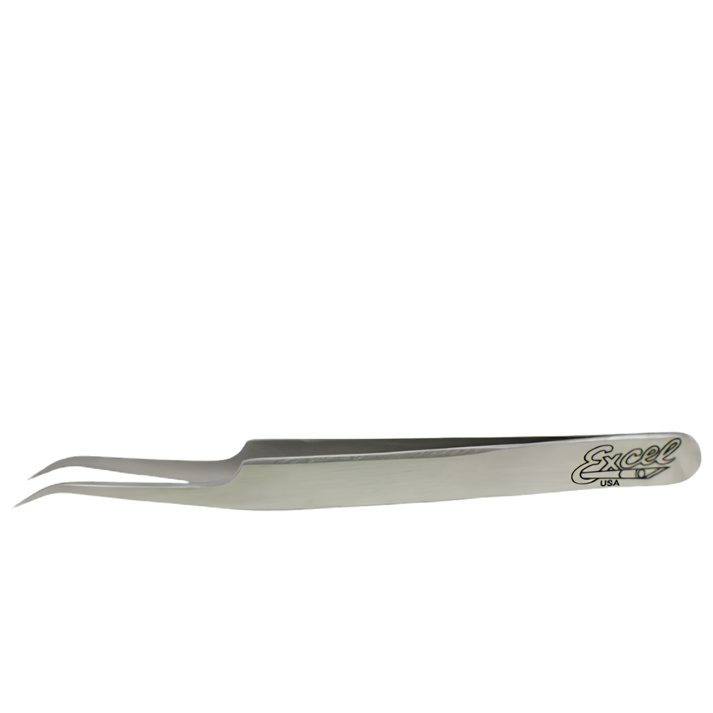Excel Hobby Blades Corp. (30417) | Slanted Fine Point Tweezers (Polished Finish) | All Scales