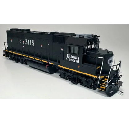 Rapido (40553) | EMD GP40R | Illinois Central #3115 | Late Death Star Scheme | DC/DCC/Sound | HO Scale