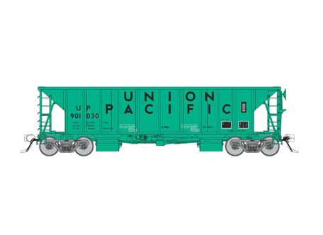 Rapido NSC Ballast Hopper - Union Pacific #901030 - Early MOW Green - HO Scale