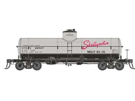 Rapido Union Tank Line X-3 8,000 Gallon Tank Car - Skellysolve UTLX #1 ...