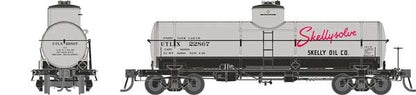 Rapido Union Tank Line X-3 8,000 Gallon Tank Car - Skellysolve UTLX #1 - HO Scale