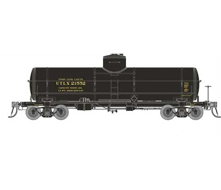 Rapido Union Tank Line X-3 8,000 Gallon Tank Car - UTLX - HO Scale
