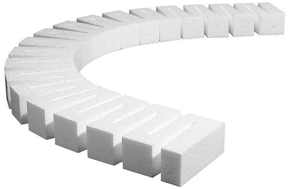 Woodland Scenics (1406) | Risers | SubTerrain System | 1/2" x 2' | Pkg of 4