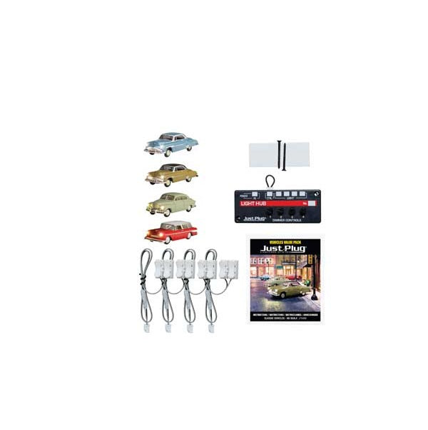 Woodland Scenics (5908) | JustPlug Value Pack Classic Vehicles | HO Scale