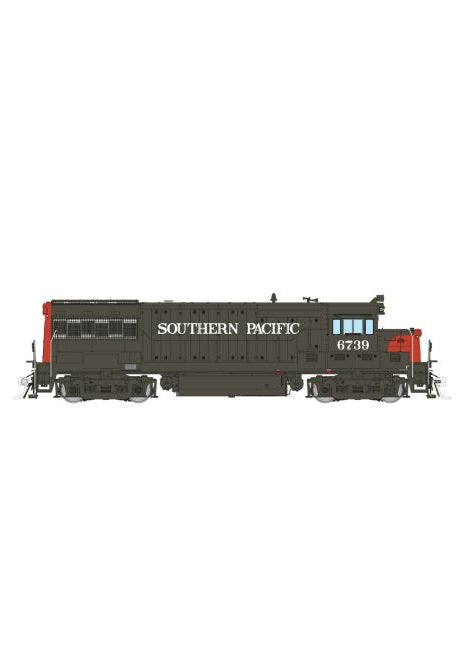 Rapido GE U25B Low Hood (35074) | Southern Pacific #6739 | DC/Silent | HO Scale