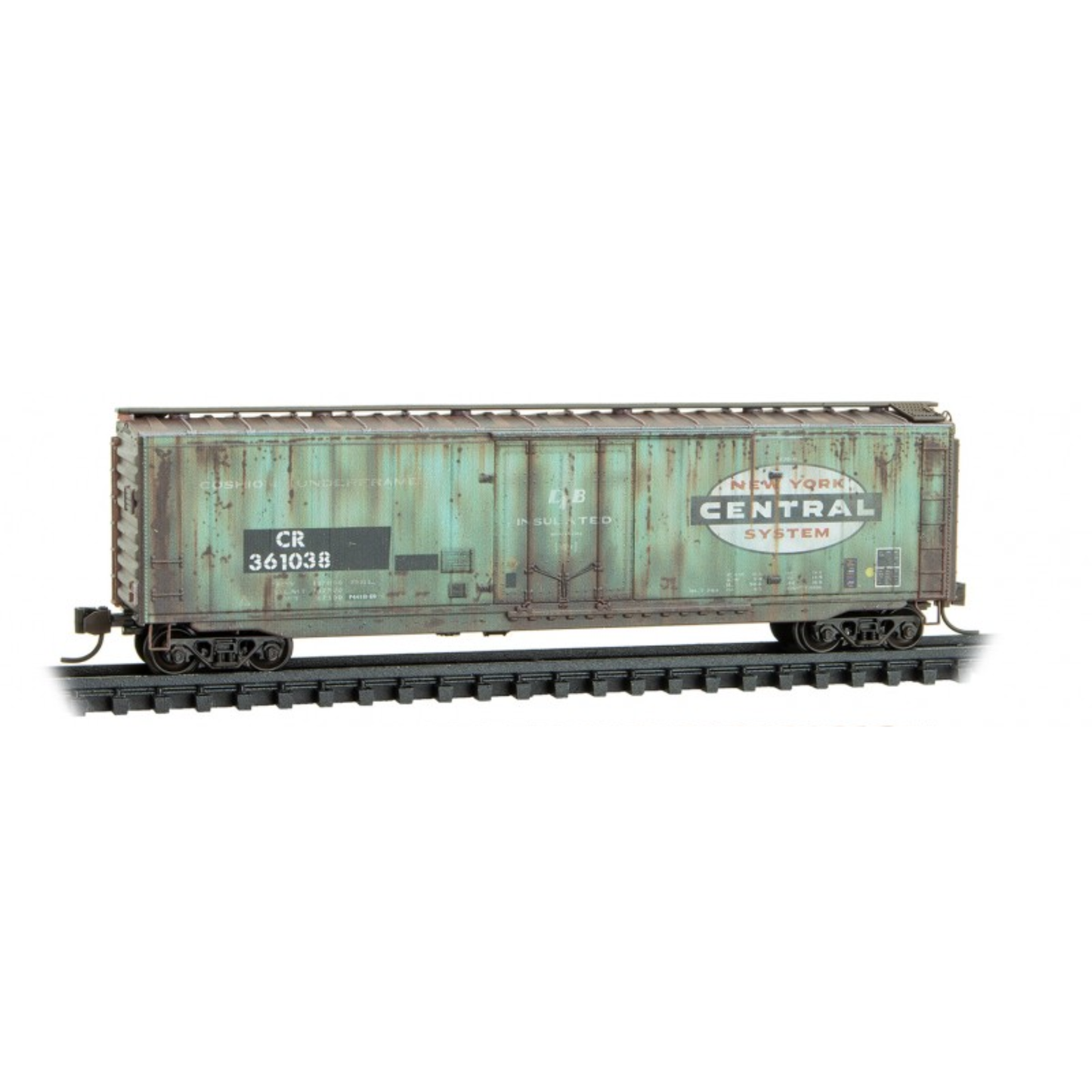 Micro-Trains 50' Boxcar • Conrail #361038 (Weathered) • N Scale (Pre-Owned)