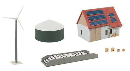 Faller Gmbh (272-190037) | Sustainable Agriculture Set (Kit) | HO Scale