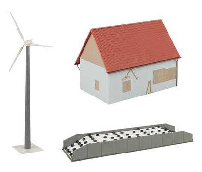 Faller Gmbh (272-190037) | Sustainable Agriculture Set (Kit) | HO Scale