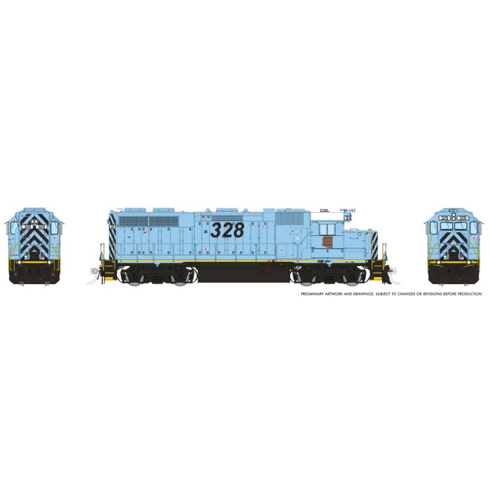 Rapido / Home Shops (38577) | EMD GP38 | Copper State Railway #328 | DC/DCC/Sound | HO Scale [PRE-ORDER]