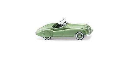 Wiking (80104) | 1948-1954 Jaguar XK 120 Roadster Convertible  | Assembled | HO Scale