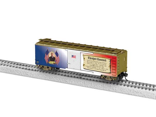 Lionel • 2664050 | 40' Steel Flat-End Boxcar | President Roosevelt | HO Scale [PRE-ORDER]