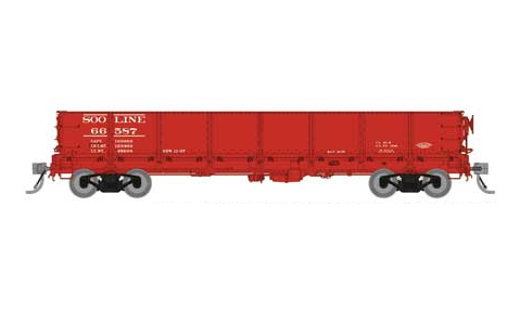 Rapido 163016-2 NP 40' Drop-Bottom Gondola Soo Line #66249 HO Scale