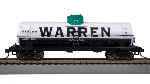 Bachmann Silver Series(R) (17806) | 40' Single-Dome Tank Car | Warren Petro #5030 | HO Scale