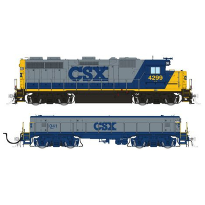 Rapido (39529) | EMD GP39 Locomotive and SWMT Slug | CSX #4299 + #1041 | YN2/G&B | DC/DCC/Sound | HO Scale [PRE-ORDER]