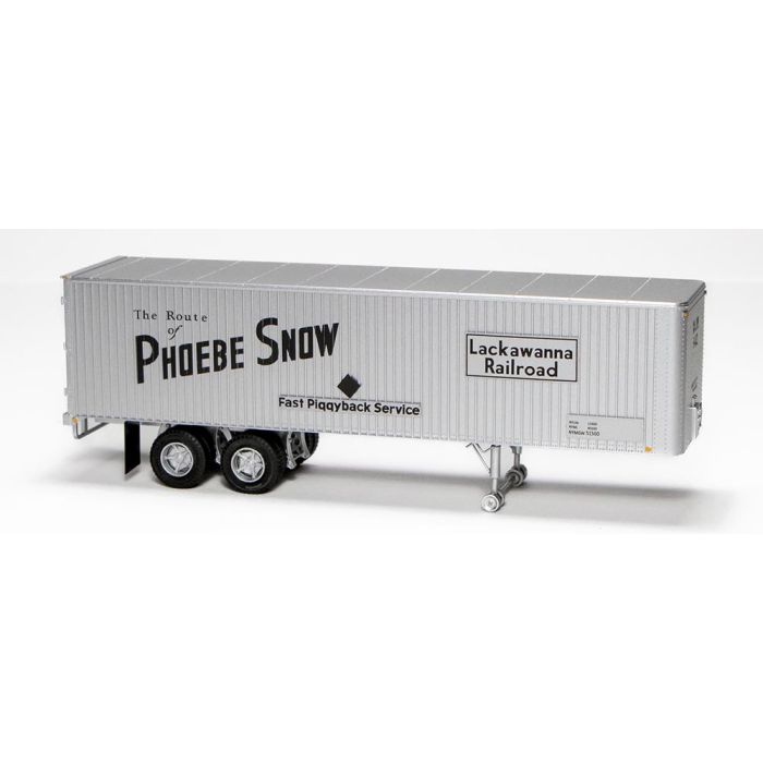 Rapido 35' Fruehauf Integral-Post Volume Van (403005) | Lackawanna Railroad #550 | Route of Phoebe Snow | HO Scale