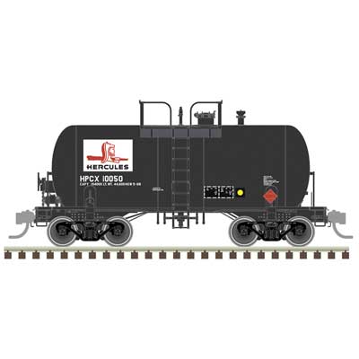 Atlas 10,000-Gallon Beer Can Tank Car (20007800) | Hercules HPCX #100052 | HO Scale