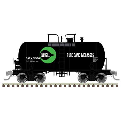 Atlas 10,000-Gallon Beer Can Tank Car - Cargill GATX #91380 - HO Scale