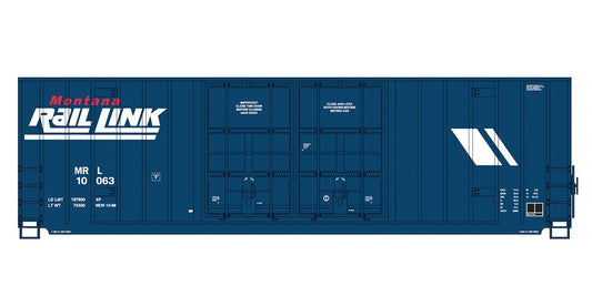 InterMountain Gunderson 50' High Cube Double Door Boxcar (4131001-04) | Montana Rail Link #10057 | HO Scale