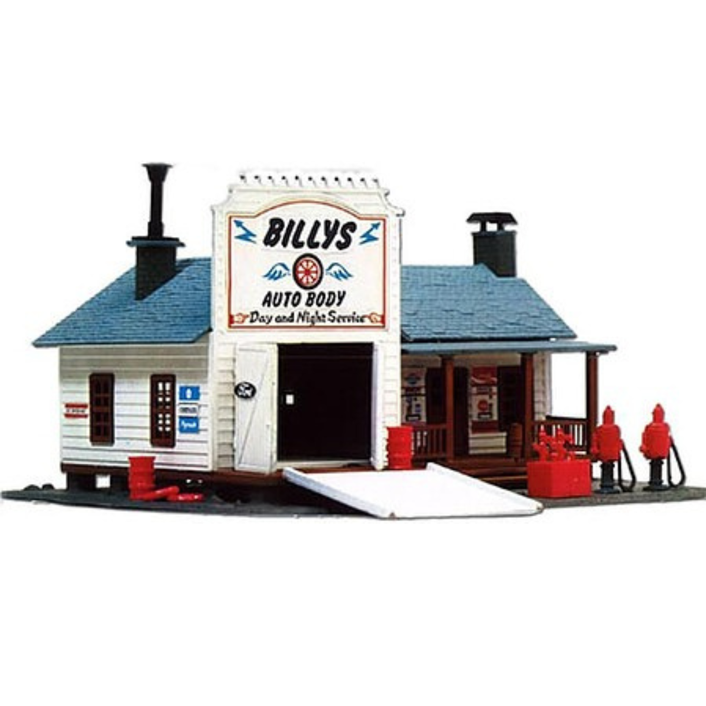 Model Power (414) • Billy's Auto Body • Kit • HO Scale